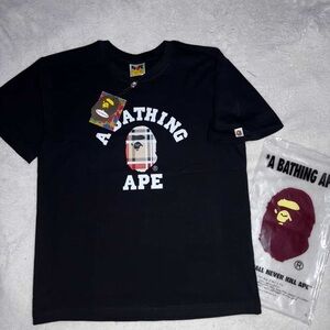 A Bathing Ape Black Short Sleeve Tee